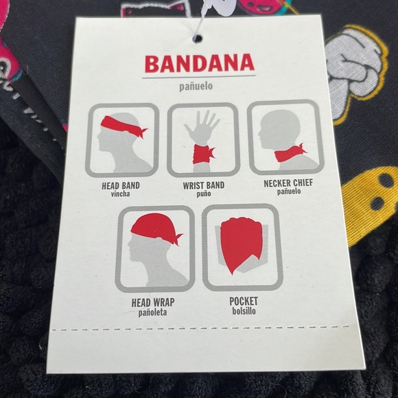 4 bandanas 2 fun 2 purple - Picture 2 of 6